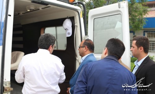 بازدید مدیرکل پدافند غیرعامل از مرکز مدیریت حوادث وفوریت های پزشکی  استان