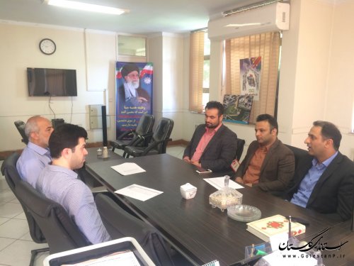جلسه بررسی سطح بندی مراکز ثقل اداره کل میراث فرهنگی و گردشگری استان برگزار شد.