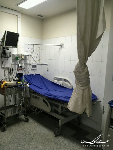 بازدید مدیرکل پدافند غیرعامل از بیمارستان شهید صیاد شیرازی گرگان