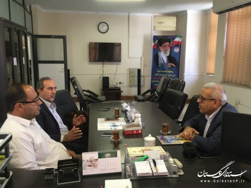نشست هم اندیشی با رییس دانشگاه فرهنگیان و رئیس صندوق ذخیره فرهنگیان استان