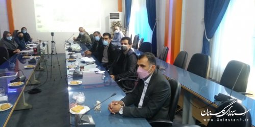 جلسه و بازدید از زیرساخت ها و شبکه مانیتورینگ اداره کل هواشناسی استان