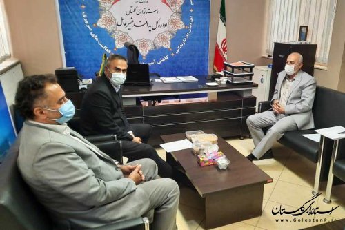 دیدار مدیرکل پدافند غیرعامل استان با رئیس دانشگاه علوم پزشکی گلستان