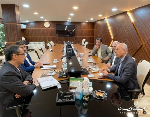 نشست هفکری مدیرکل پدافند غیر عامل با رئیس پارک علم و فناوری استان