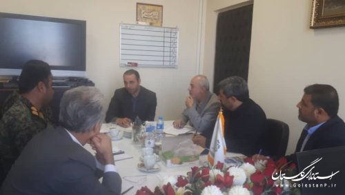 جلسه هماهنگی رزمایش تروریستی در استانداری گلستان برگزار شد