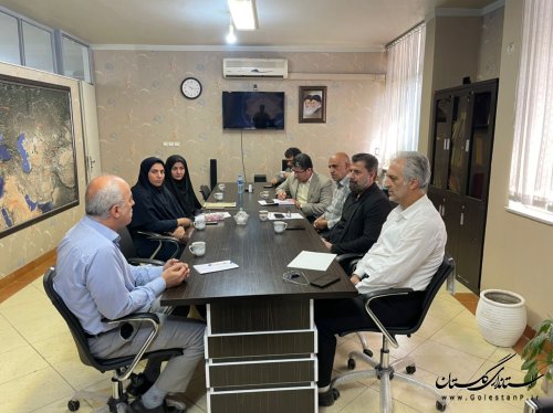 نشست همکاریهای مشترک بین اداره کل پدافند غیرعامل و نهاد کتابخوانه های استان برگزار شد